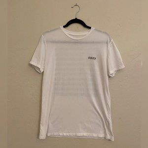 ✔  (SOLD) OBEY White Men's/Unisex T-shirt